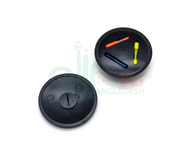 Round Black